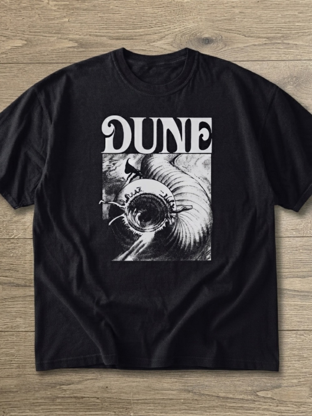 Dune Graphic Short Sleeve Tee - Black